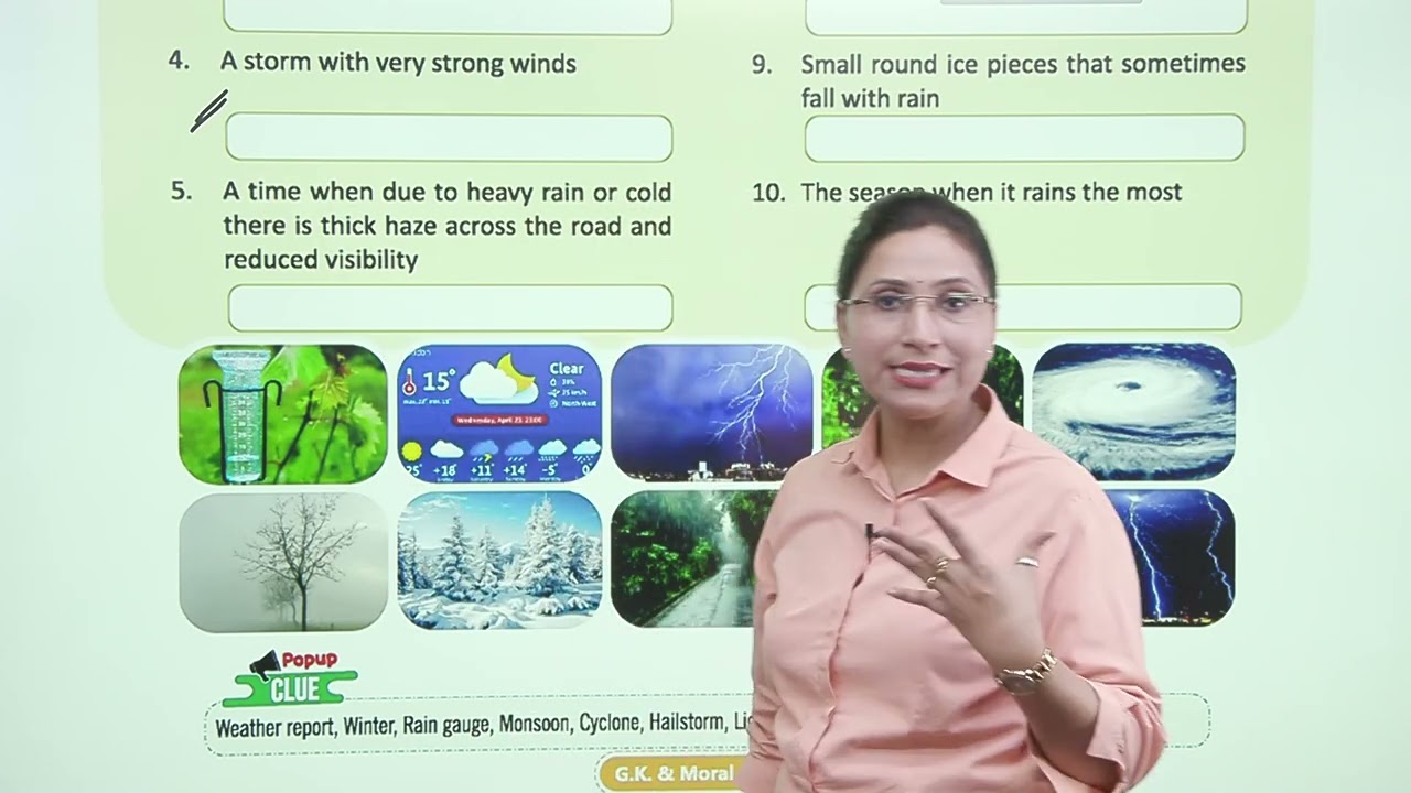 Ch 13 | Weather | My Gk & Moral Book | Class 02 | Growing Mind | For children