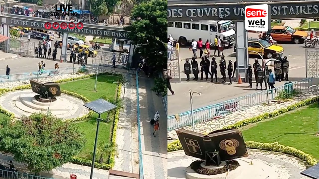 Direct-UCAD: Suivez la manif' des &eacute;tudiants