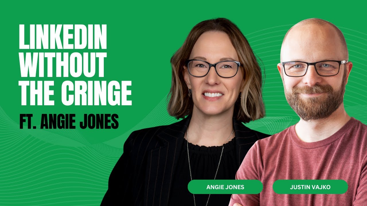 How to Build Trust on LinkedIn Without the Cringe | ft. Angie Jones | Content Lessons with Justin