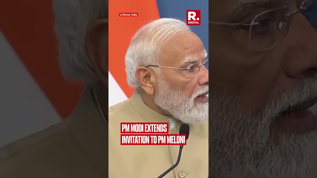 PM Modi Invites Italian PM Giorgia Meloni To Visit India