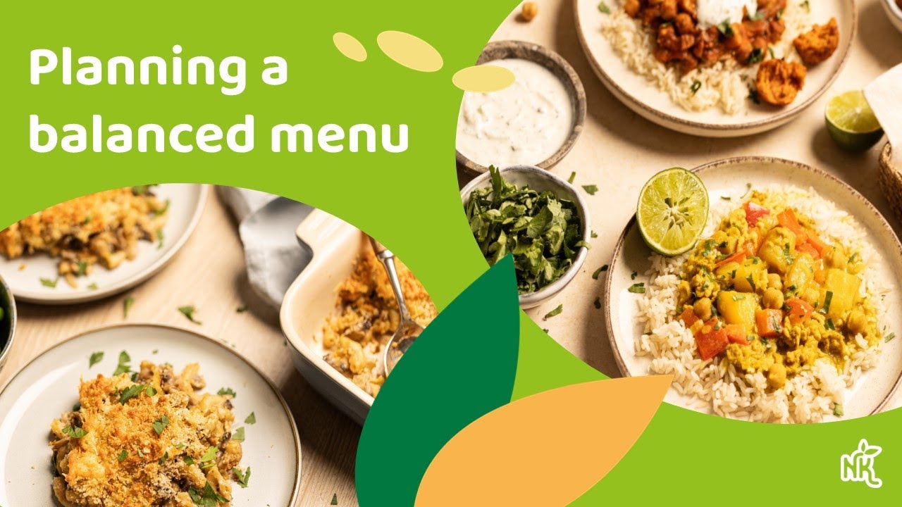Planning a balanced menu