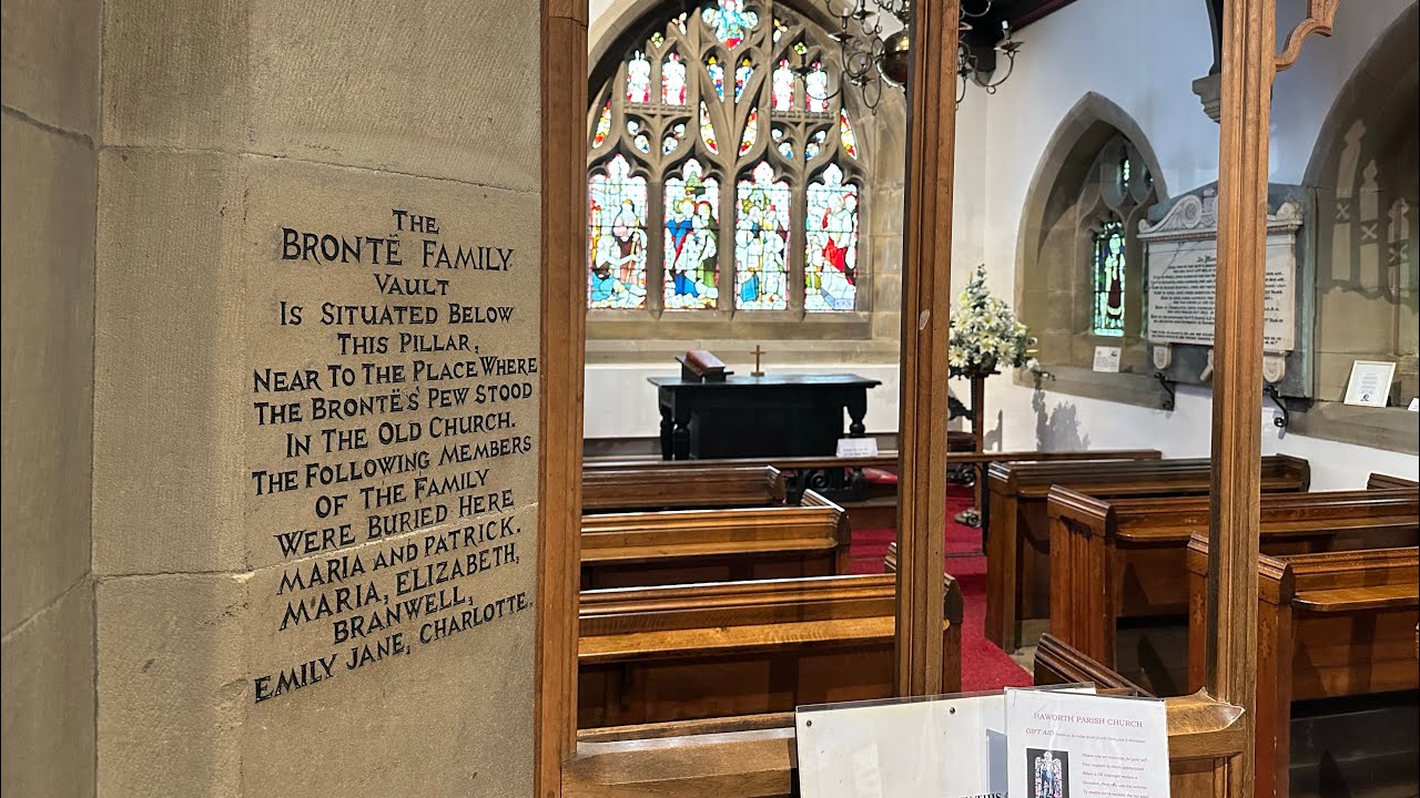 The Bront&euml; Family Vault - St Michael and All Angels Church, Haworth