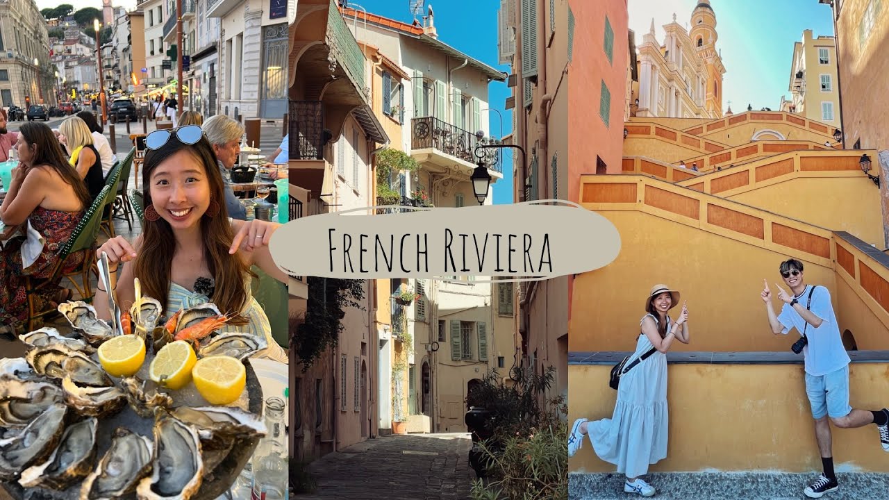 南法之旅食玩團🇫🇷 | 慢遊尼斯街道| 檸檬小鎮 芒通Menton🍋 + 坎城Cannes | 很美的沙灘 | 超正海鮮餐 | 寄存行李指南 |七日六夜Part 2 | Vlog 34