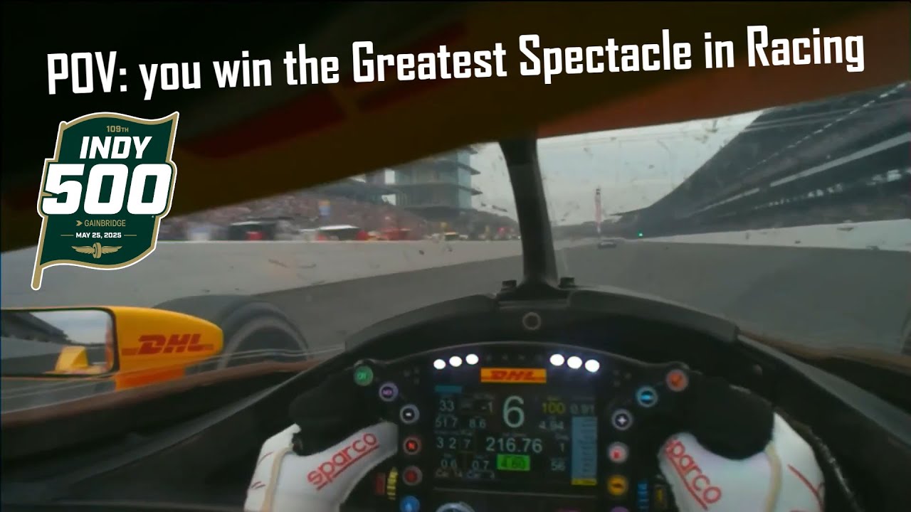 Alex Palou's Onboard FULL RACE | 2025 Indy 500