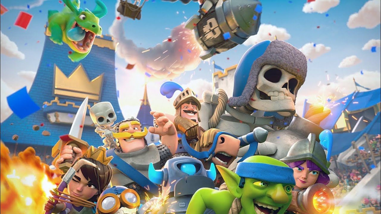 Depois de muito tempo voltei para o clash Royale!!