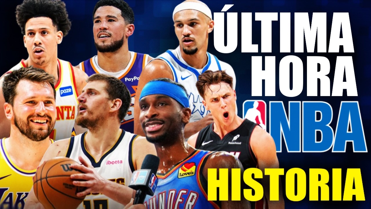 Shai HISTÓRICO🚨 Jokic 🤯 Luka 🔥 76ers EN CRISIS💥 Miami y Orlando 🤔 Celtics y Spurs 👏🏼 ULTIMA HORA NBA