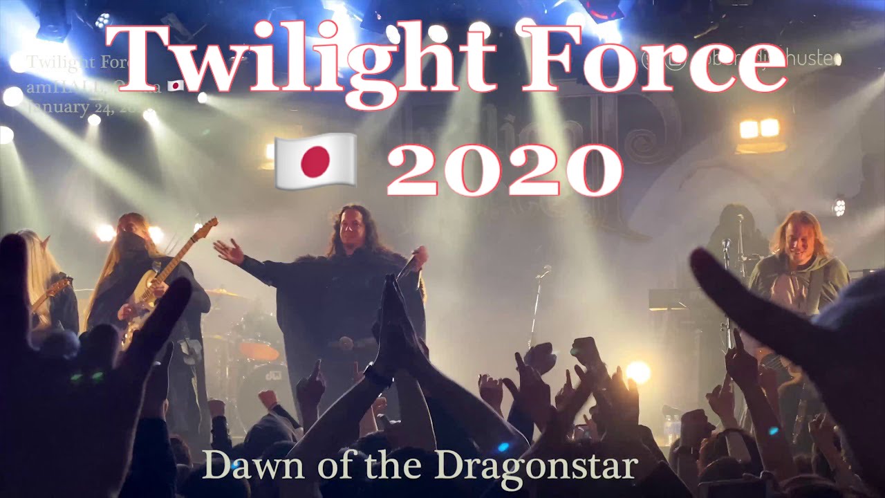 Twilight Force - Dawn of the Dragonstar @amHALL, Osaka, Japan - January 24, 2020 LIVE 4K60p