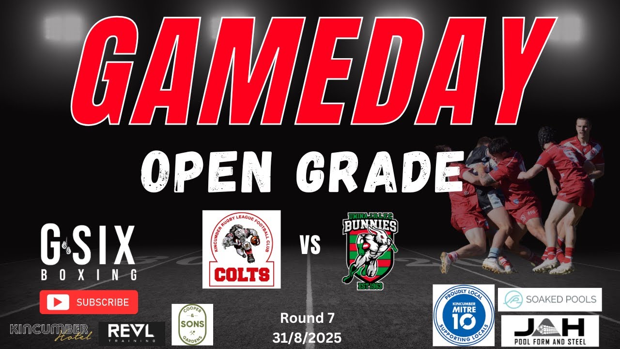 2025 Rd 7 open grade vs umina 31/8/2025