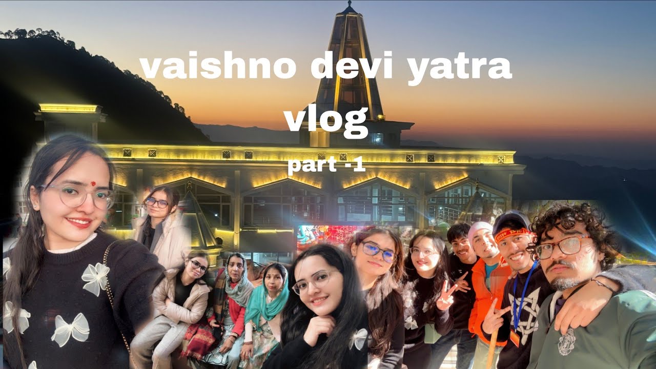 Vaishno devi yatra  vlog part -1 🙏🏻🌸 #youtube #vlog #viralvideos #trending #yatra #trevel #mastitime