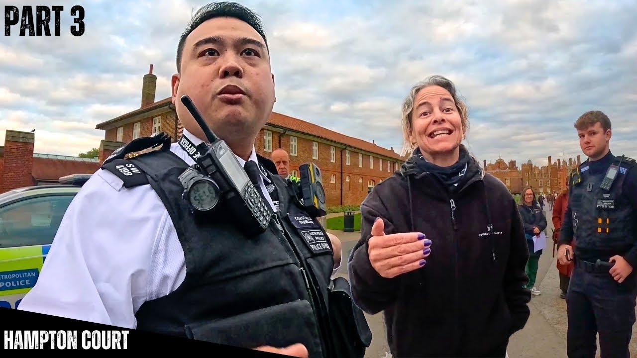 Met Police TYRANT Shut Down at Hampton Palace 😡🚔🕍🛸❌