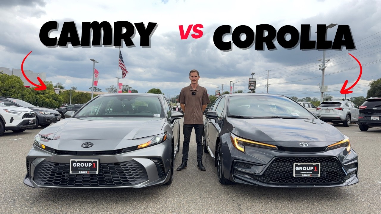 2026 Toyota CAMRY vs COROLLA in Hybrid