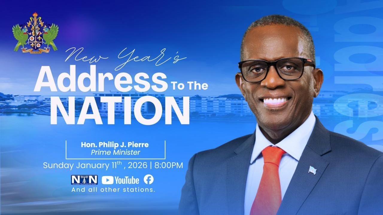 Prime Minister Hon. Philip J. Pierre's New Year Address to the Nation