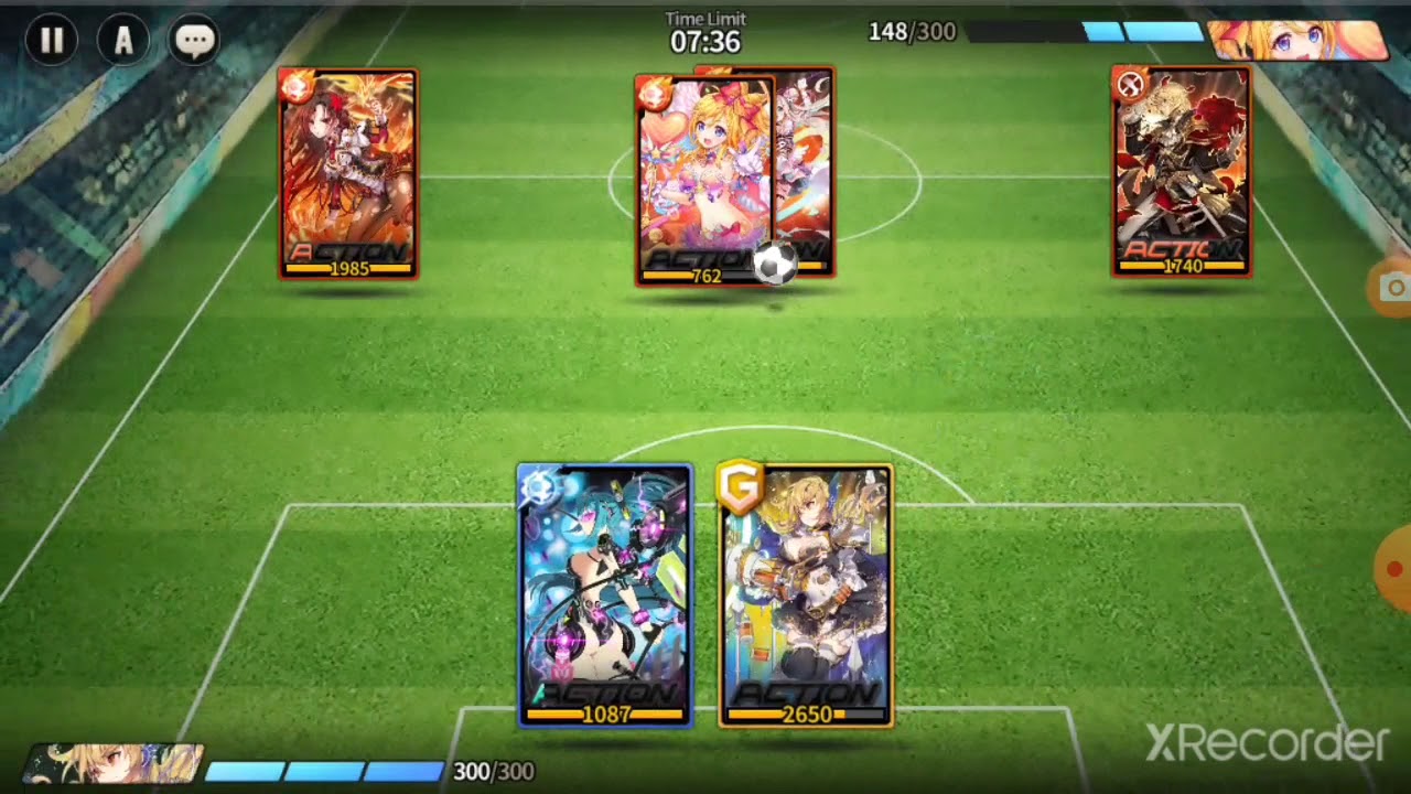 Soccer Spirits: Yeo Jung Superb Boss on rank 50 acc