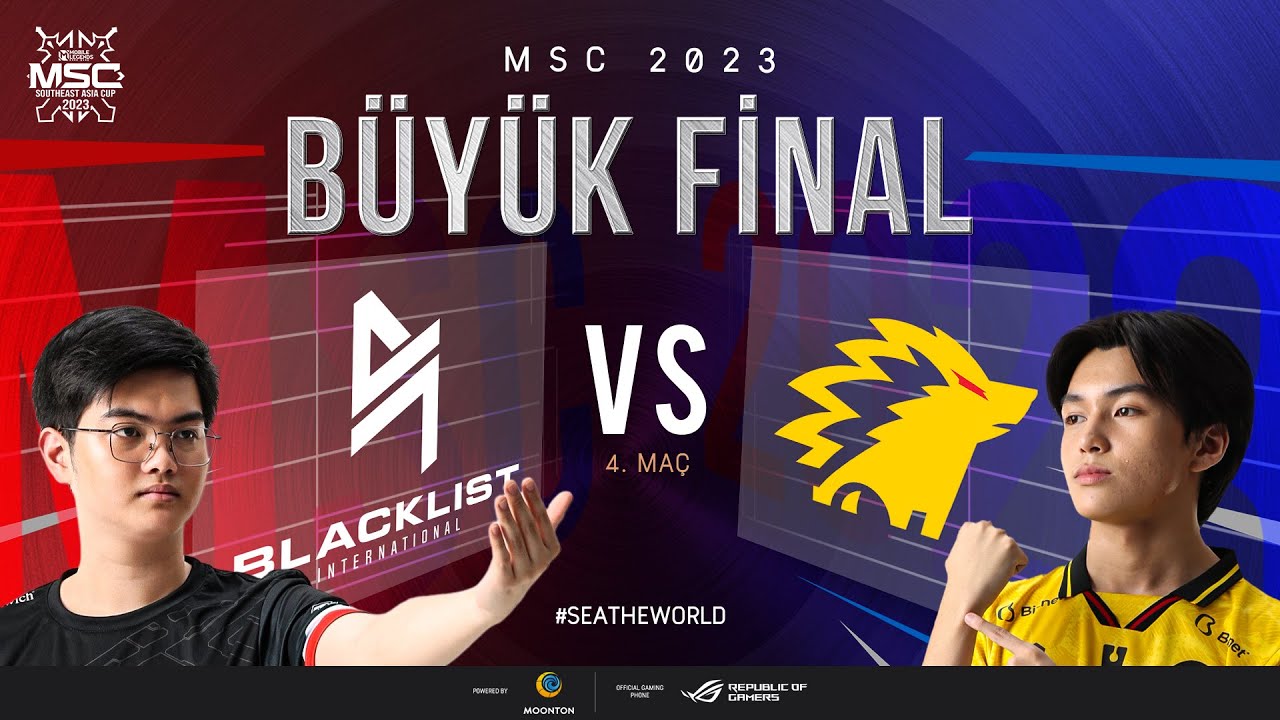 Türkçe | MSC Büyük Final | MSC 2023 | BLCK vs ONIC - 4. Maç (BO7)