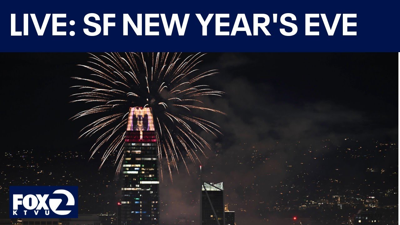 NYE Fireworks in San Francisco