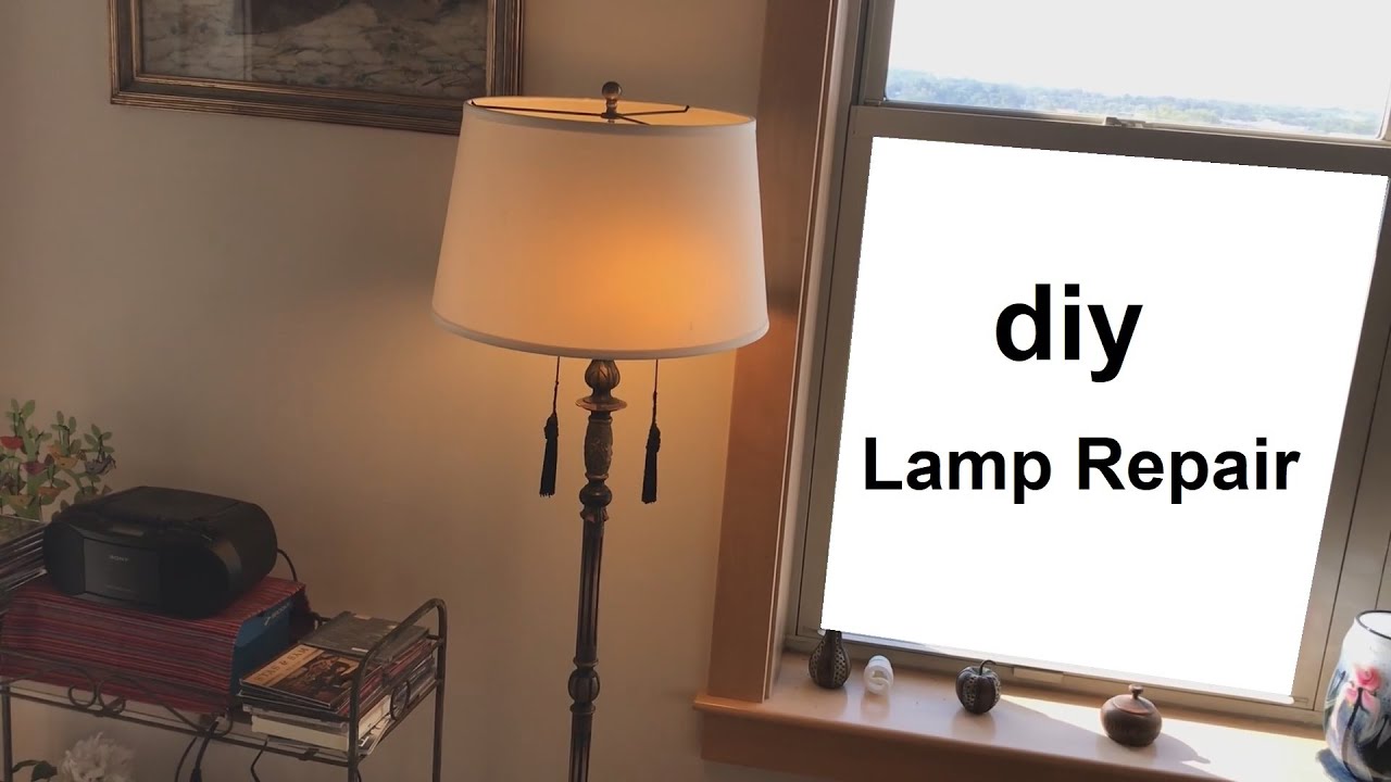 Jak naprawić i podłączyć lampę - z wymianą oprawki