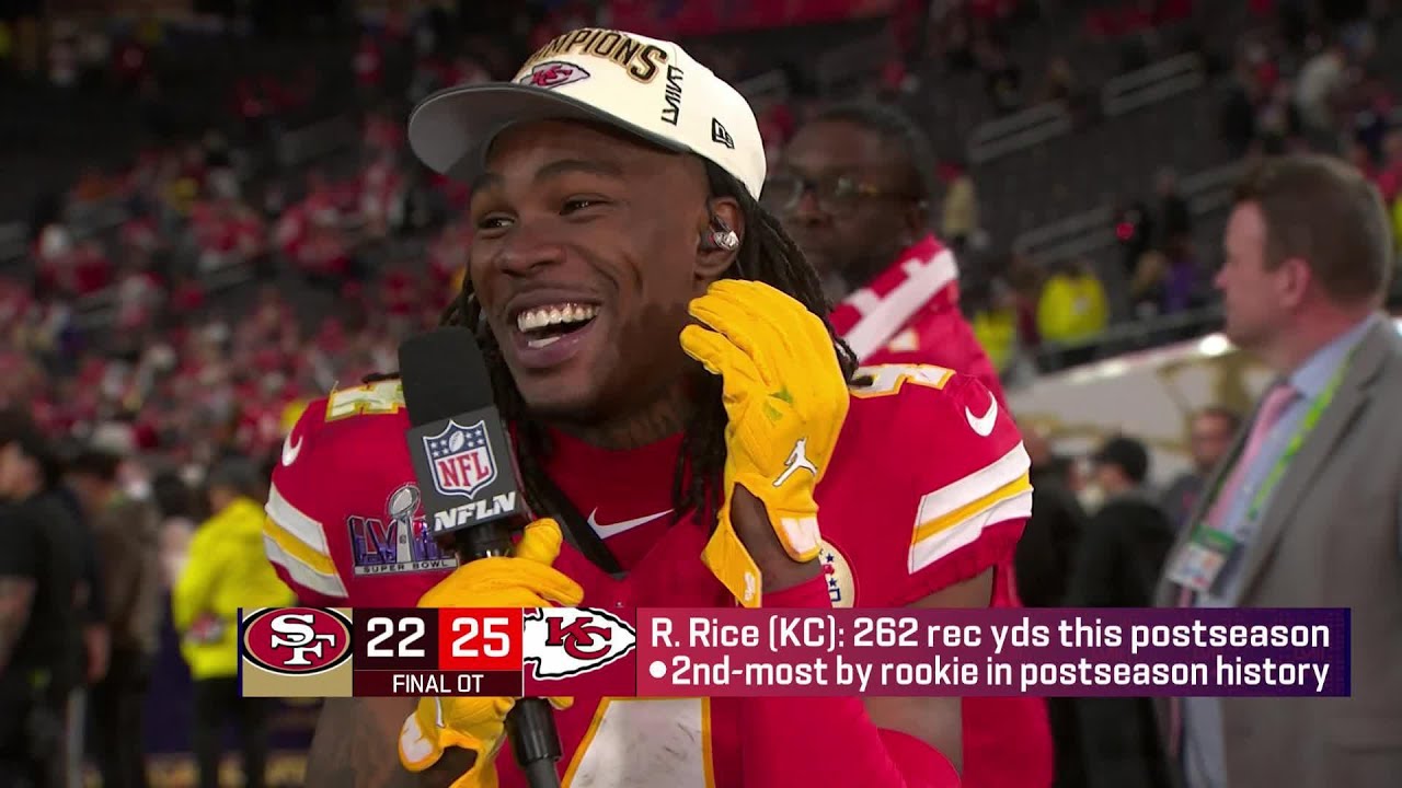 Rashee Rice Super Bowl LVIII Post Game Interview