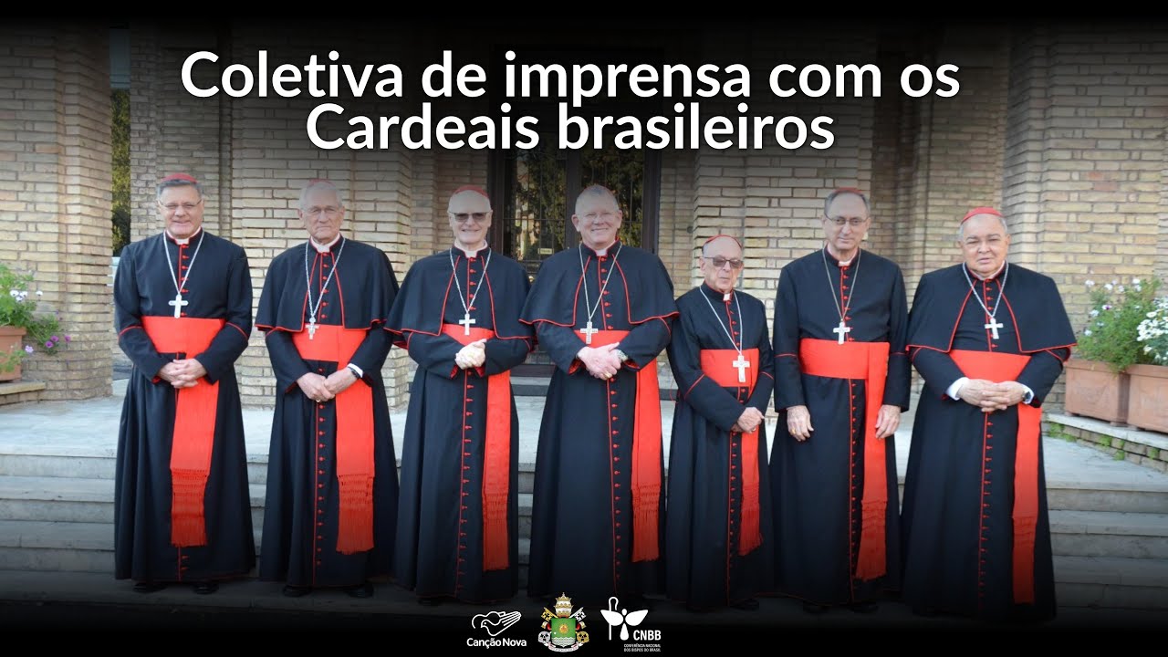 Coletiva de Imprensa com o Cardeais Brasileiros