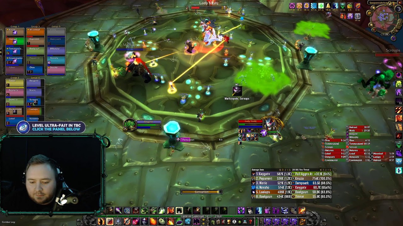 WoW TBC Serpentshrine Cavern! Destruction Warlock.. Seed set?? Birthday tomorrow?!