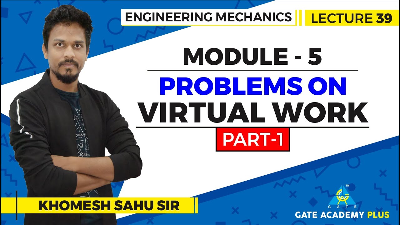 Lecture 39 | Module 5 | Problems on Virtual Work (Part-1) | Engineering Mechanics