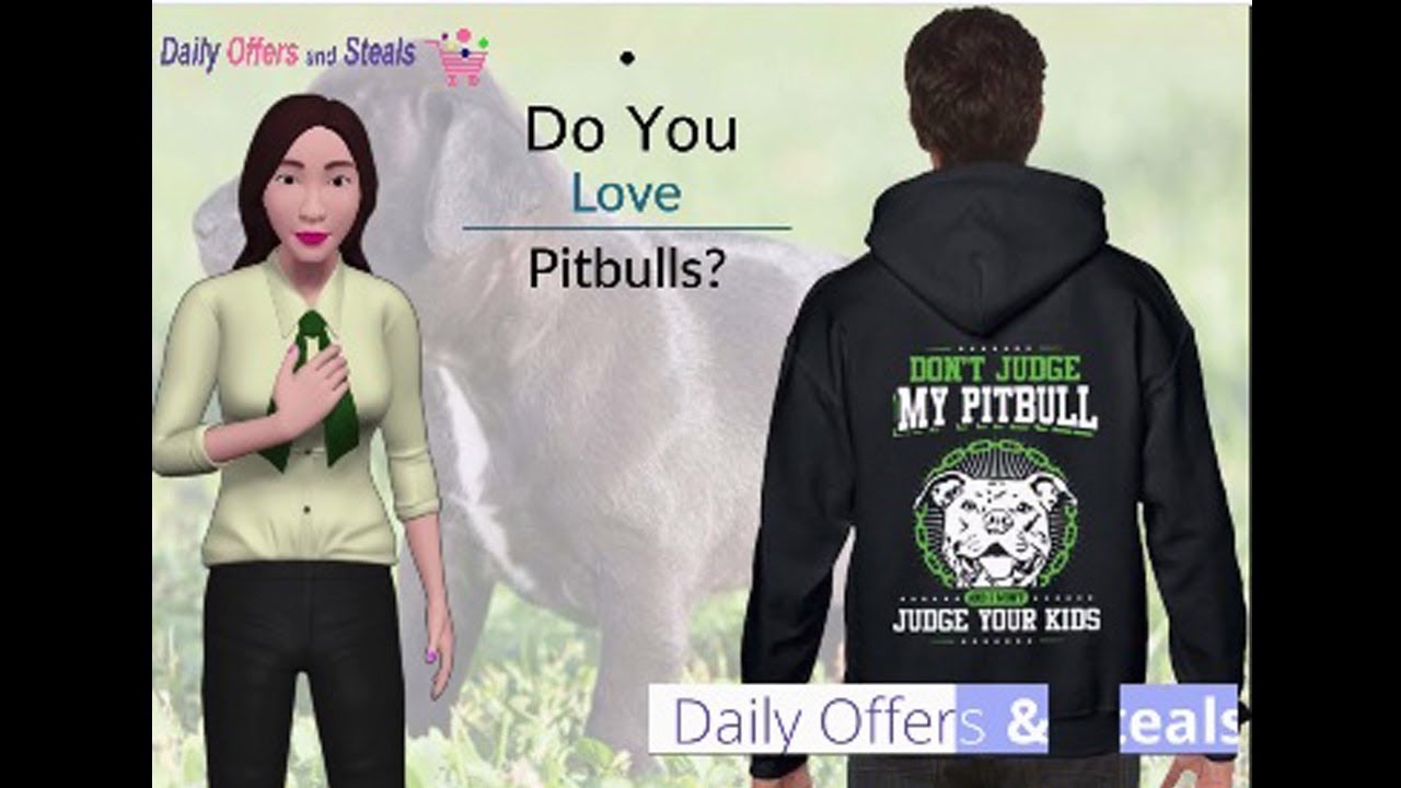 Pitbull Dog Owner - Don't Judge Pitbull Dog Hoodie