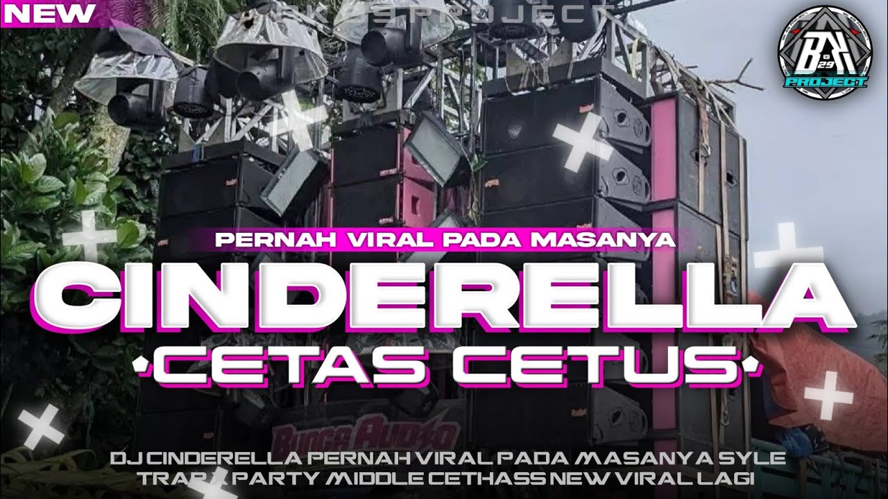 DJ CINDERELLA || MIDDLE CETAS CETUS X PARTY FULL BASS HOREGG | NEW VIRALL TIK TOK | BK 29 PROJECT