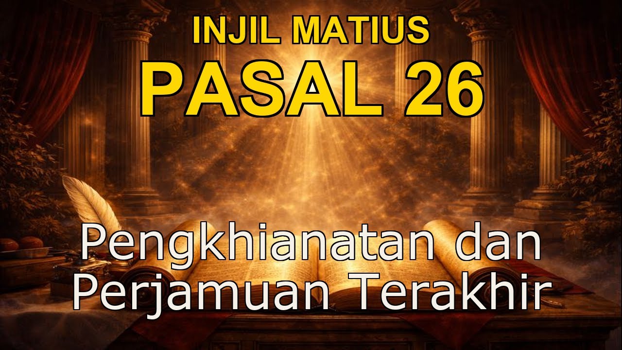 Matthew Pasal 26 | Pusat Pembacaan Alkitab