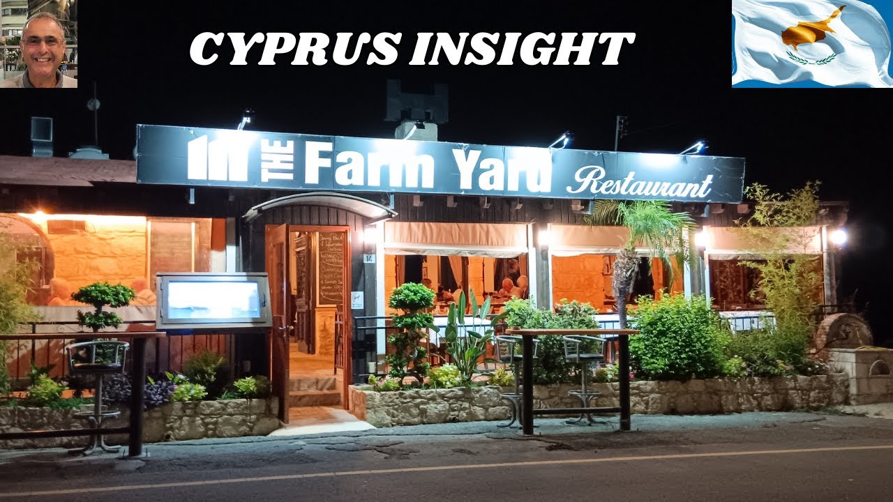 Farm Yard Restaurant Kathikes Cyprus - What to Choose??