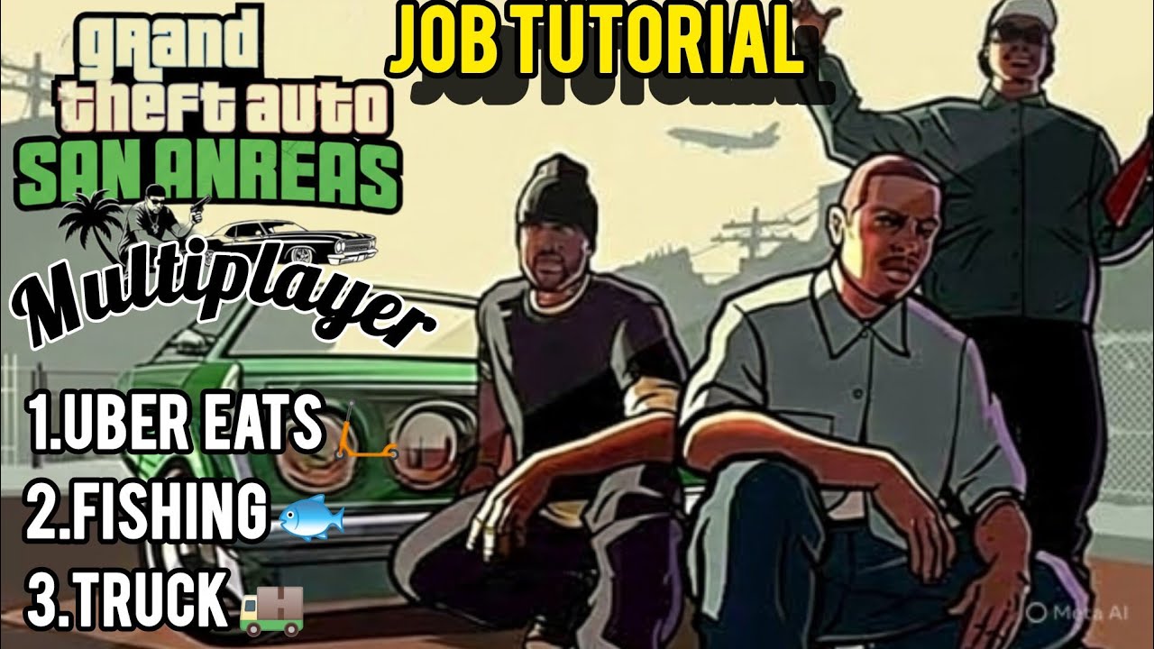 JOB TUTORIAL🤑 || GTA SAN ANDREAS ONLINE RP