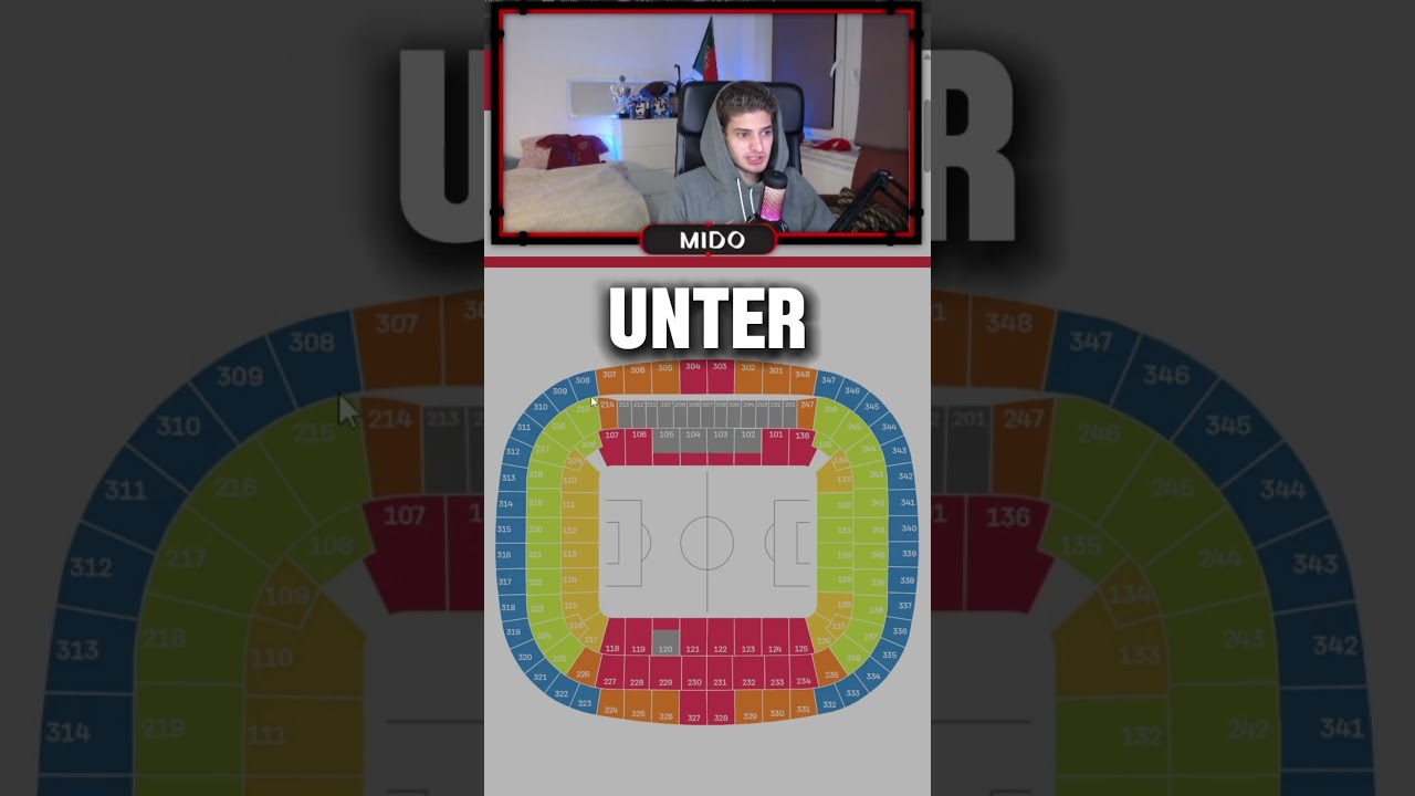 Beste Pl&auml;tze in der Allianz Arena #fcbayern #allianzarena #miasanmia