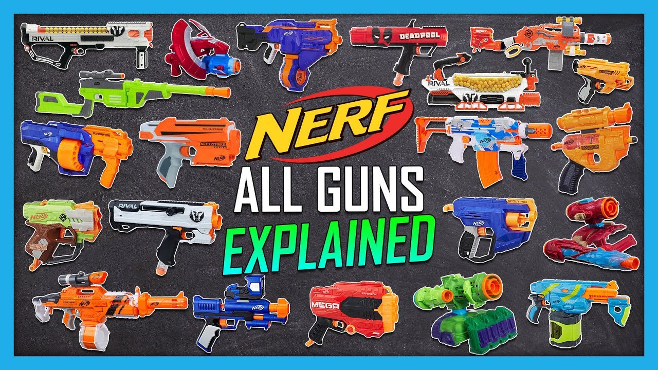 Every 2018 Nerf Gun Explained in 10 Words or Less
