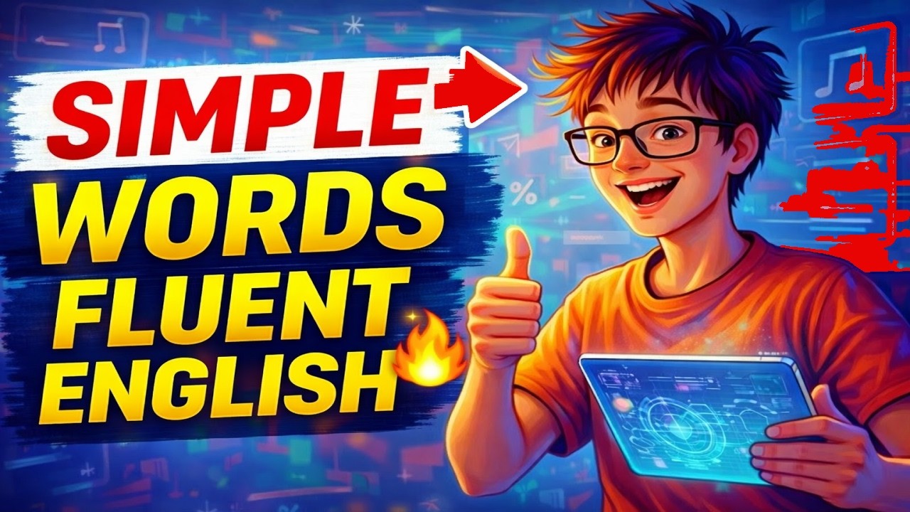 Speak Fluent English with Simple Words (Stop Using Difficult Vocabulary)| Learn English with Podcast