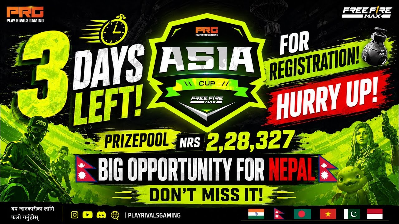 Free entry |Biggest Opportunity for Nepal Esports Community | INTERNATIONAL TOURNAMENT 1500 USD