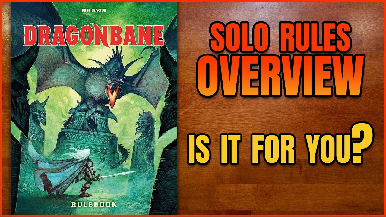Dragonbane | Обзор правил для соло