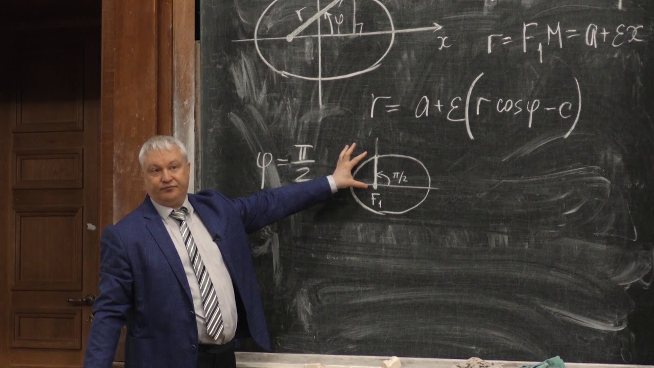 Овчинников А.В. - Аналитическая геометрия - 9.Уравнения линий второго порядка в полярных координатах
