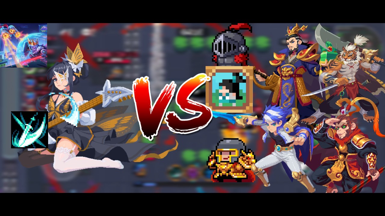 SOUL KNIGHT PVP 1 VS 7 REAL PLAYERS