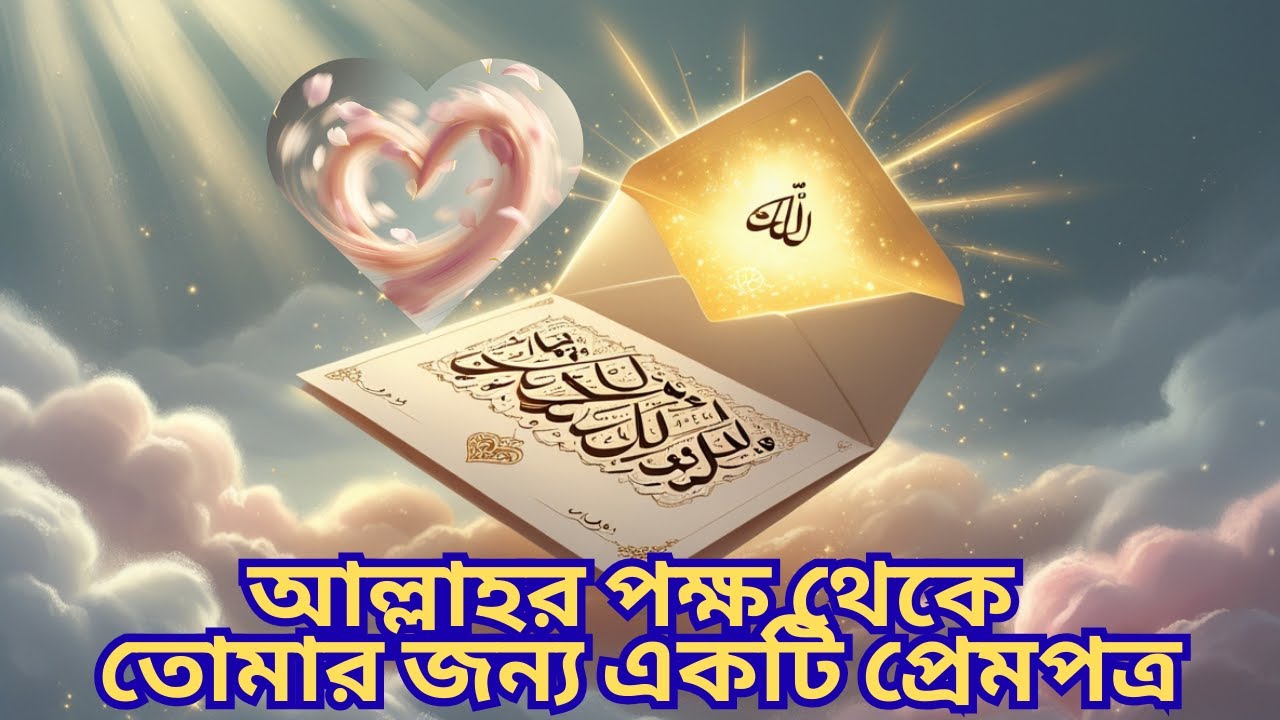 আল্লাহর পক্ষ থেকে তোমার জন্য একটি প্রেমপত্র! #lighttoparadise #banglaislamicvideo