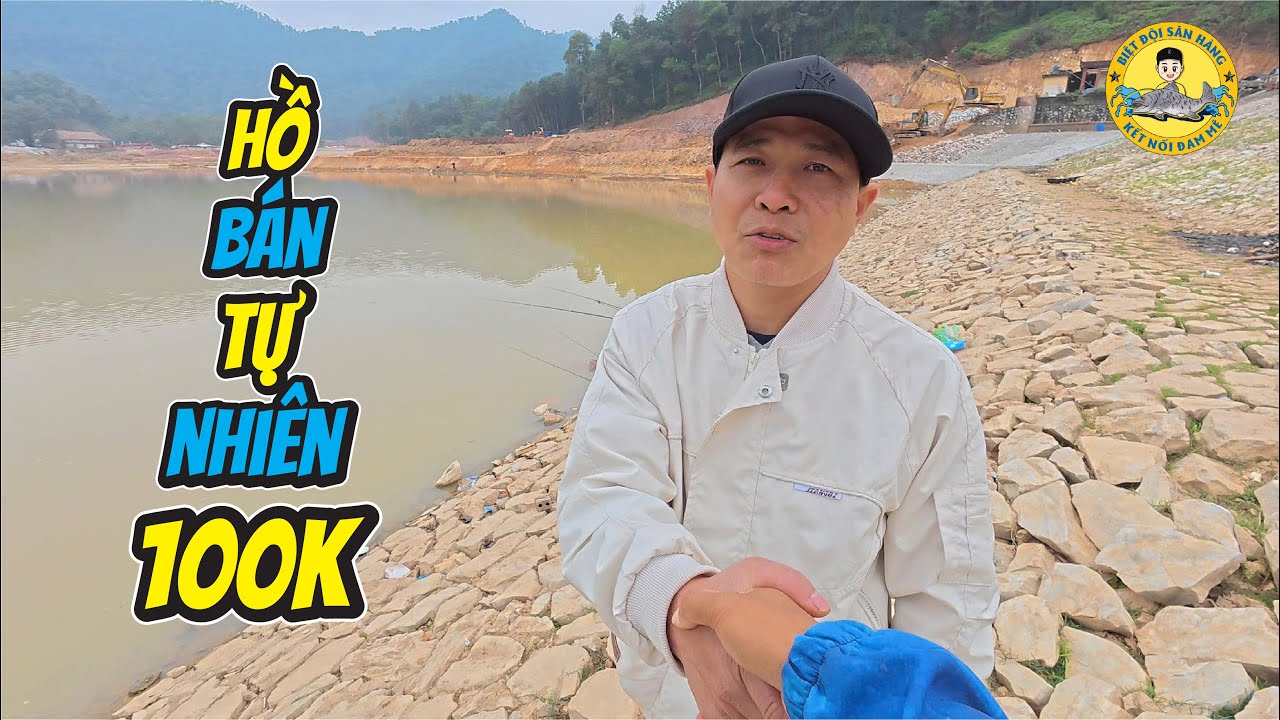 Hồ Câu Bán Tự Nhiên 100K - Sóc Sơn Hà Nội