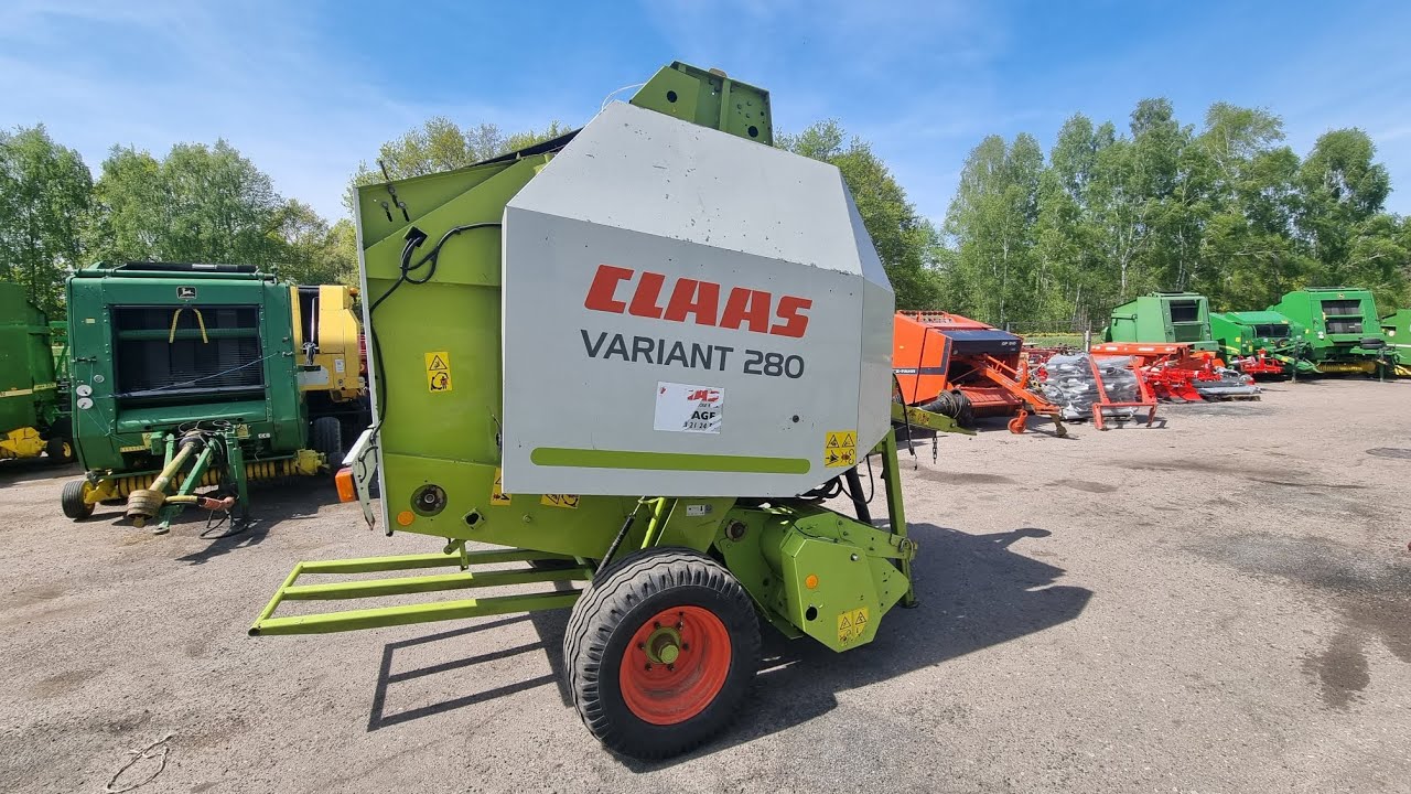 Пресс-подборщика Claas Variant 280 № 00345 | Прокрутка