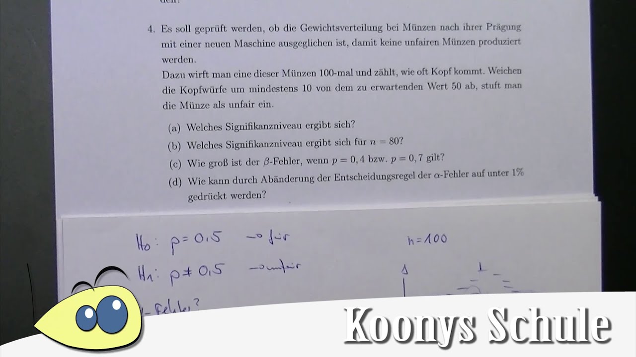 Reduzierung des Alpha-Fehlers auf unter 1% durch Anpassung der Entscheidungsregel | 1740 A4