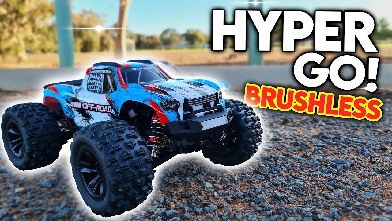 НОВИНКА! Первый взгляд на бесколлекторную радиоуправляемую машинку MJX Hyper Go!