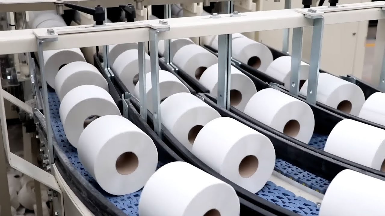COMO É FEITO O PAPEL HIGIÊNICO NA FABRICA🧻| É ASSIM QUE É FEITO PAPEL HIGIÊNICO