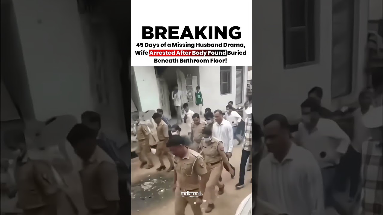 In the Agra district of Sikandra, police have arrested Ruby Sharma for allegedly murdering her💯