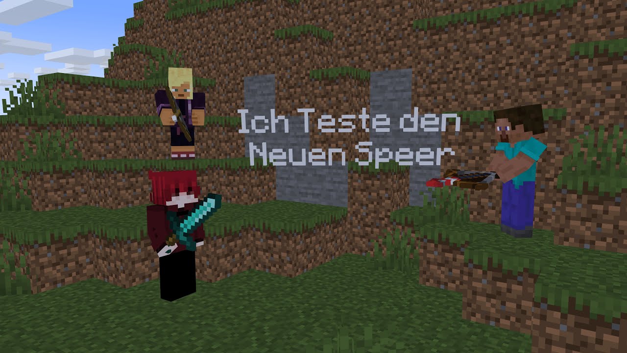Ich Teste den Neuen Speer In Minecraft PvP