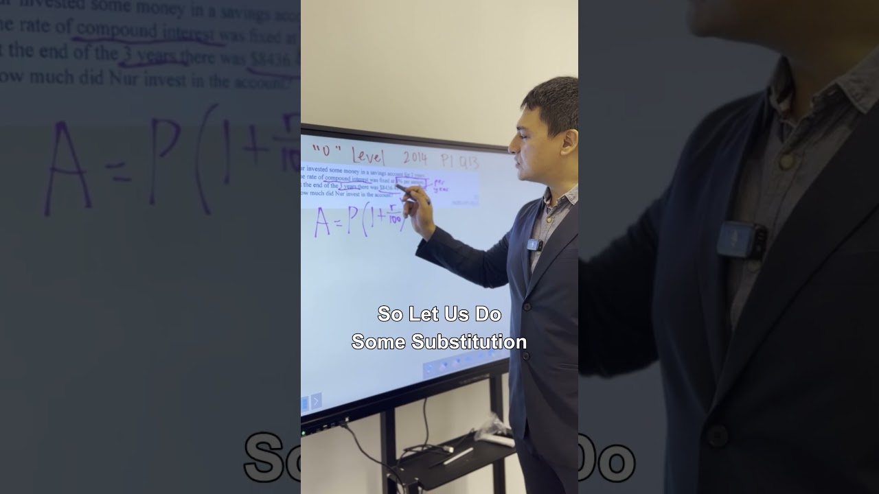 O Level 2014 Qn 13 #problemsums #olevels #maths