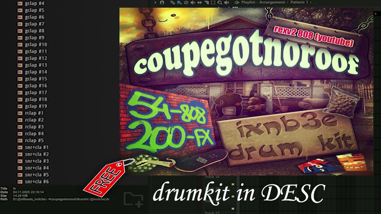 FREE REXV2 DRUMKIT 