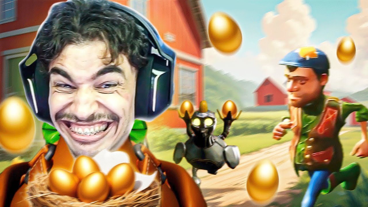 INVADI A FAZENDA PARA ROUBAR OS OVOS DOS MEUS AMIGOS! ft. Gabriel e Misty - Eggstraction