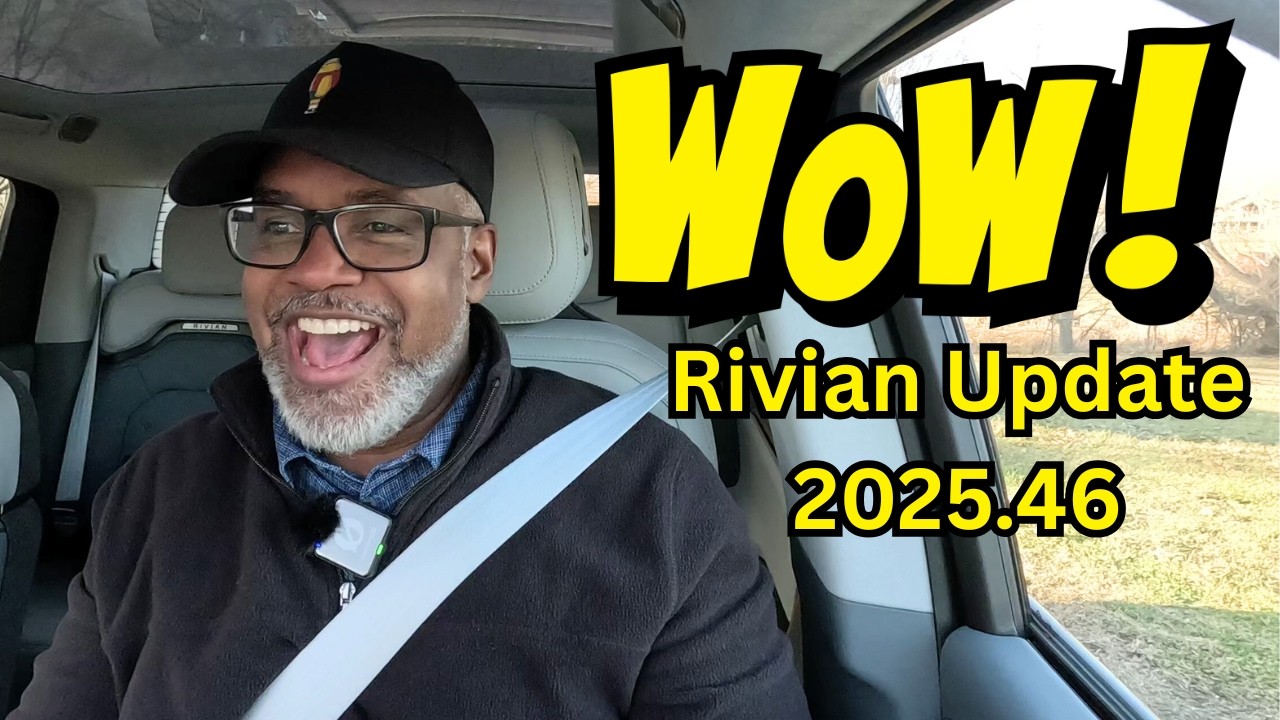 Обновление Rivian 2025.46 — это нечто невероятное!! — Управление без помощи рук, поворот ногой и ...
