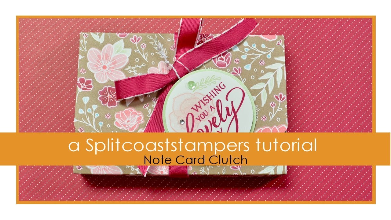 Note Card Clutch