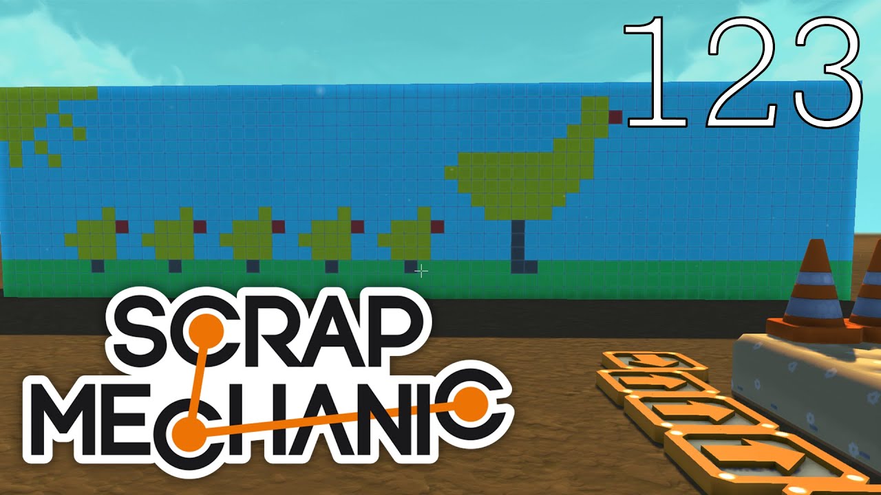 Scrap Mechanic [#123] Mapa Co-Op by Ludrol (Mapa Widza)